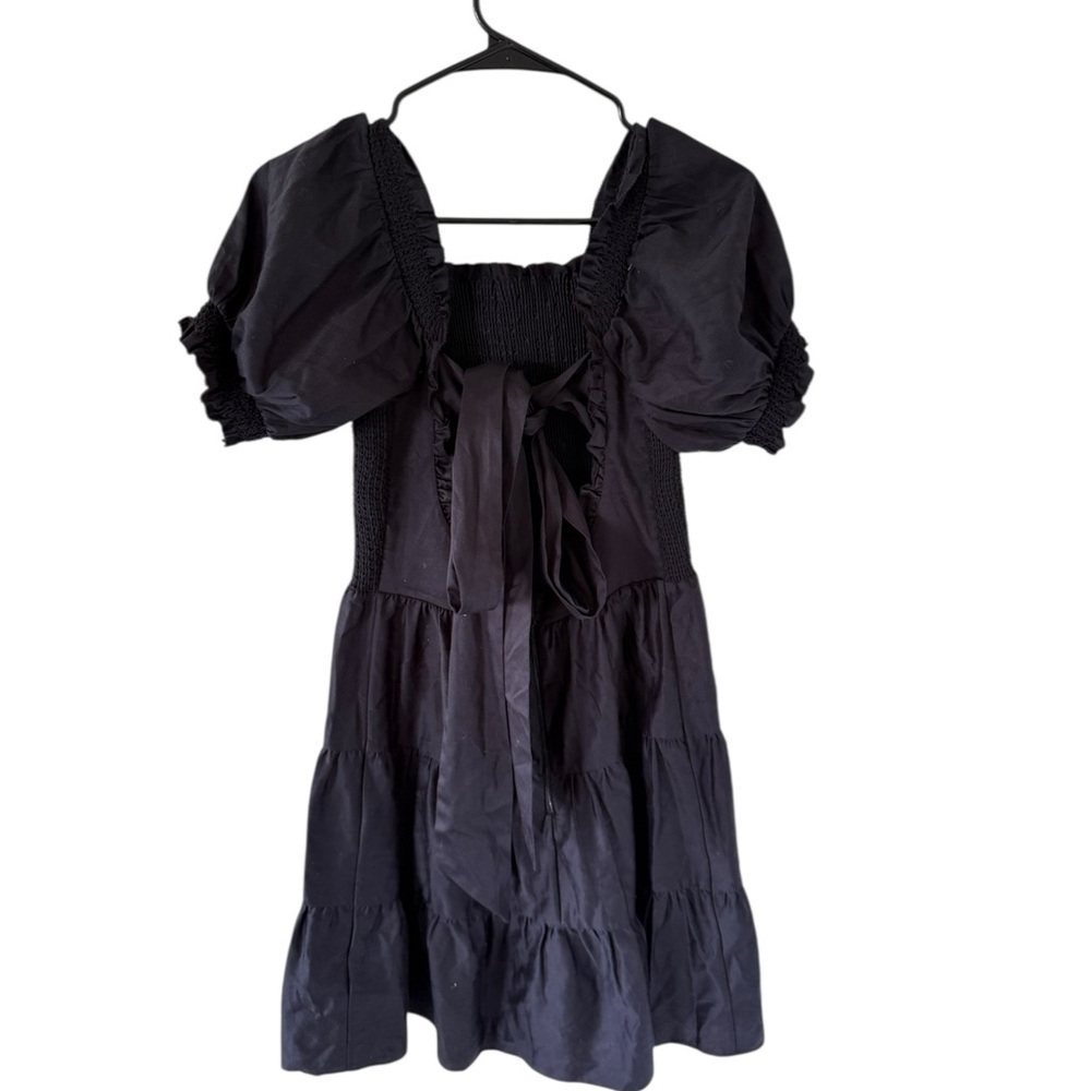 Alice + Olivia Elizabeth Bow Back Mini Dress - Picture 6 of 11